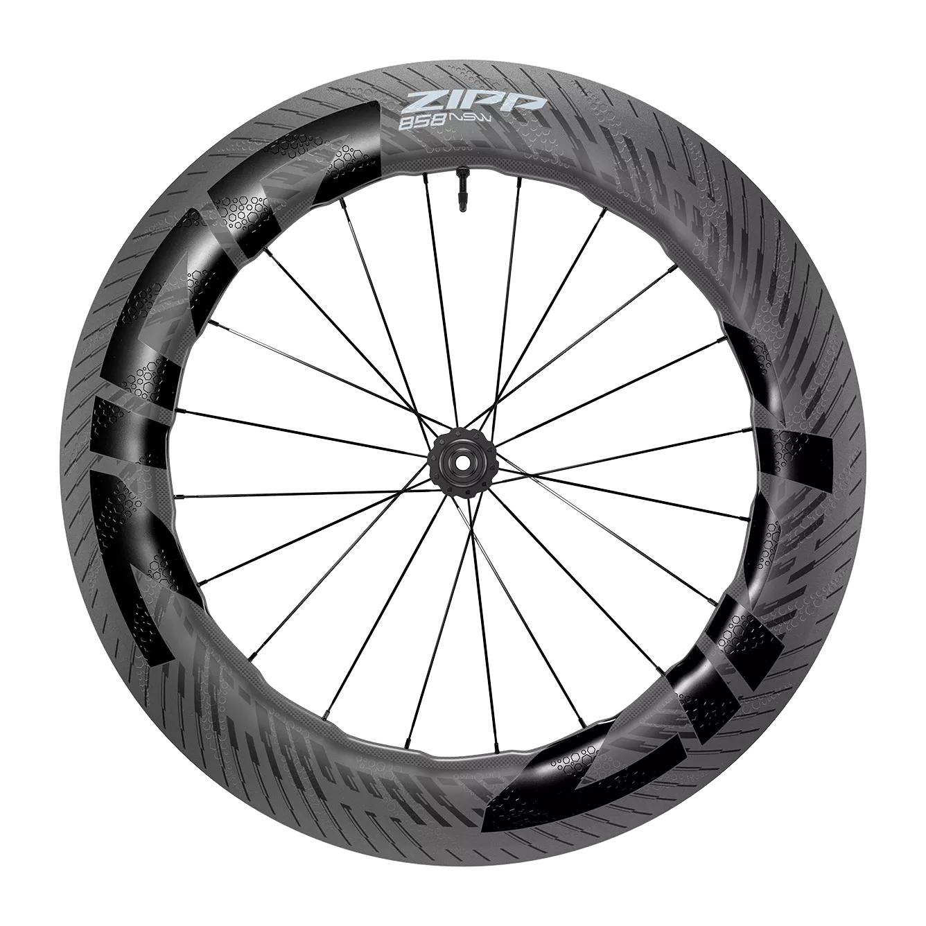 Zipp 858 NSW Carbon Tubeless Disc Brake Wheelset